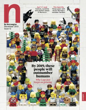 N by NORWEGIAN
Norwegian Air inflight magazine

Lego has grown by more than 40 per cent every year for the past five years. After a near-collapse in 2003, and with the rise of Minecraft, we ask how.