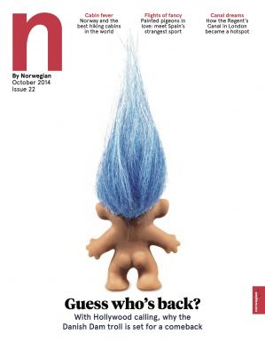 N by NORWEGIAN
Norwegian Air inflight magazine

The Dam troll was an icon in the 1960s and 1990s, yet its Danish creator never fully reaped the rewards. Now a troll doll film by DreamWorks looks set to launch a third wave of troll mania – and right past wrongs.